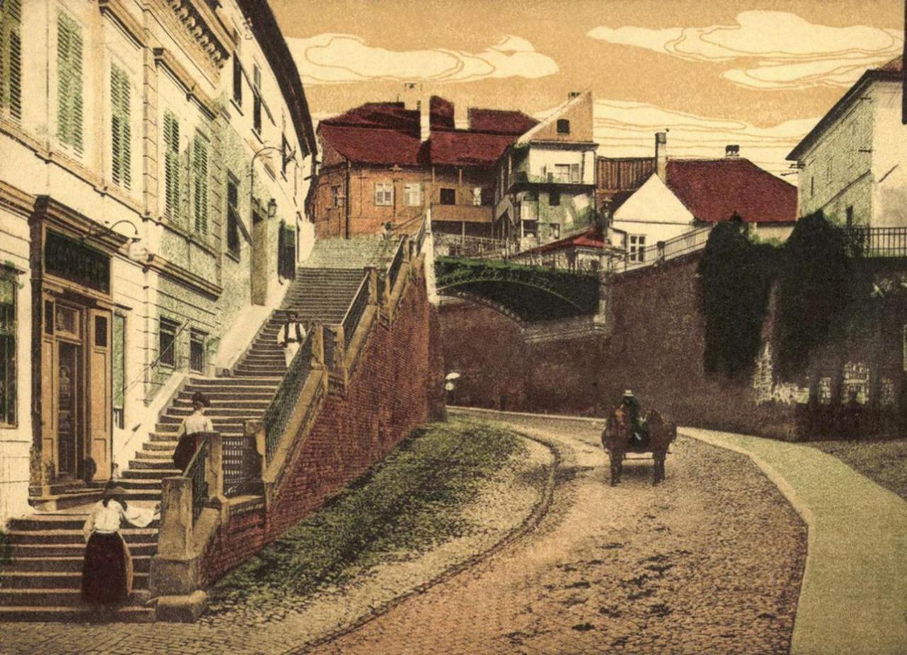 Zur Krone Sibiu Eksteriør bilde